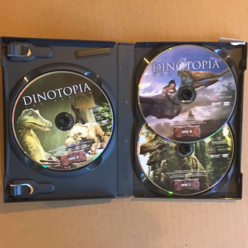 4 DVD’s: Dinotopia: The Series (3 DVDs) & Dragon’s World: A fantasy made real - Picture 2 of 4